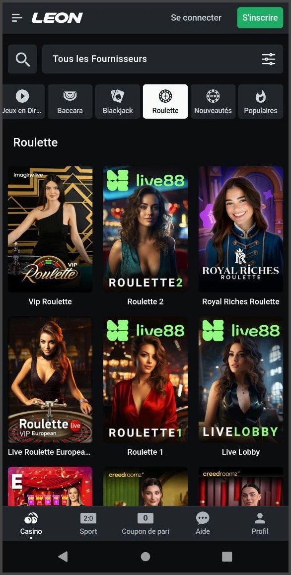France - leon casino en ligne